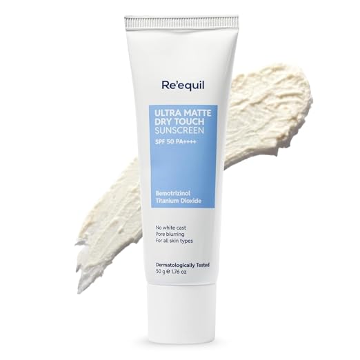 RE' EQUIL Ultra Matte Dry Touch Sunscreen | SPF 50 PA++++